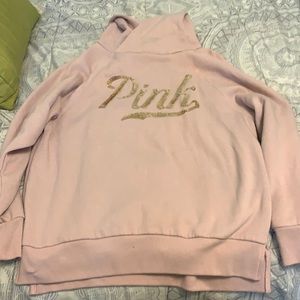 PINK cozy cotton sweater
